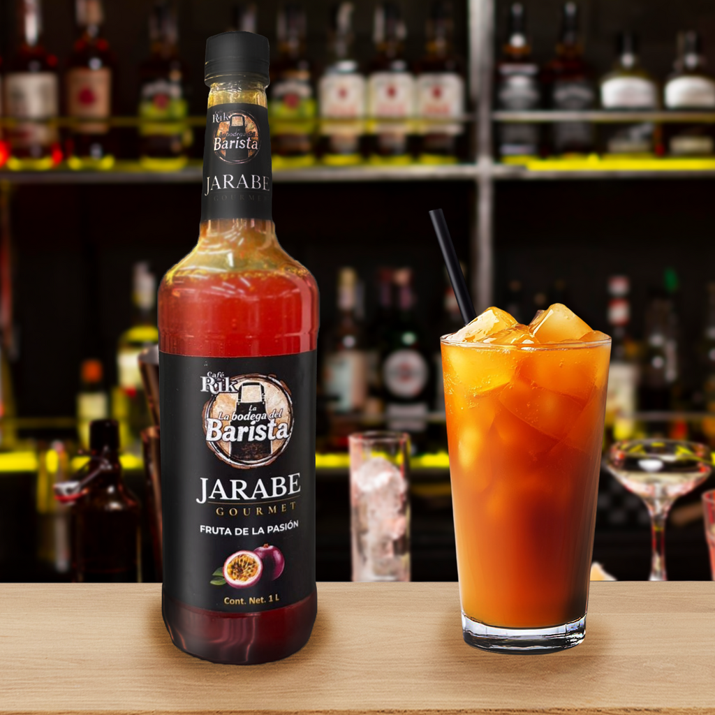 JARABE GOURMET SABOR FRUTA DE LA PASIÓN