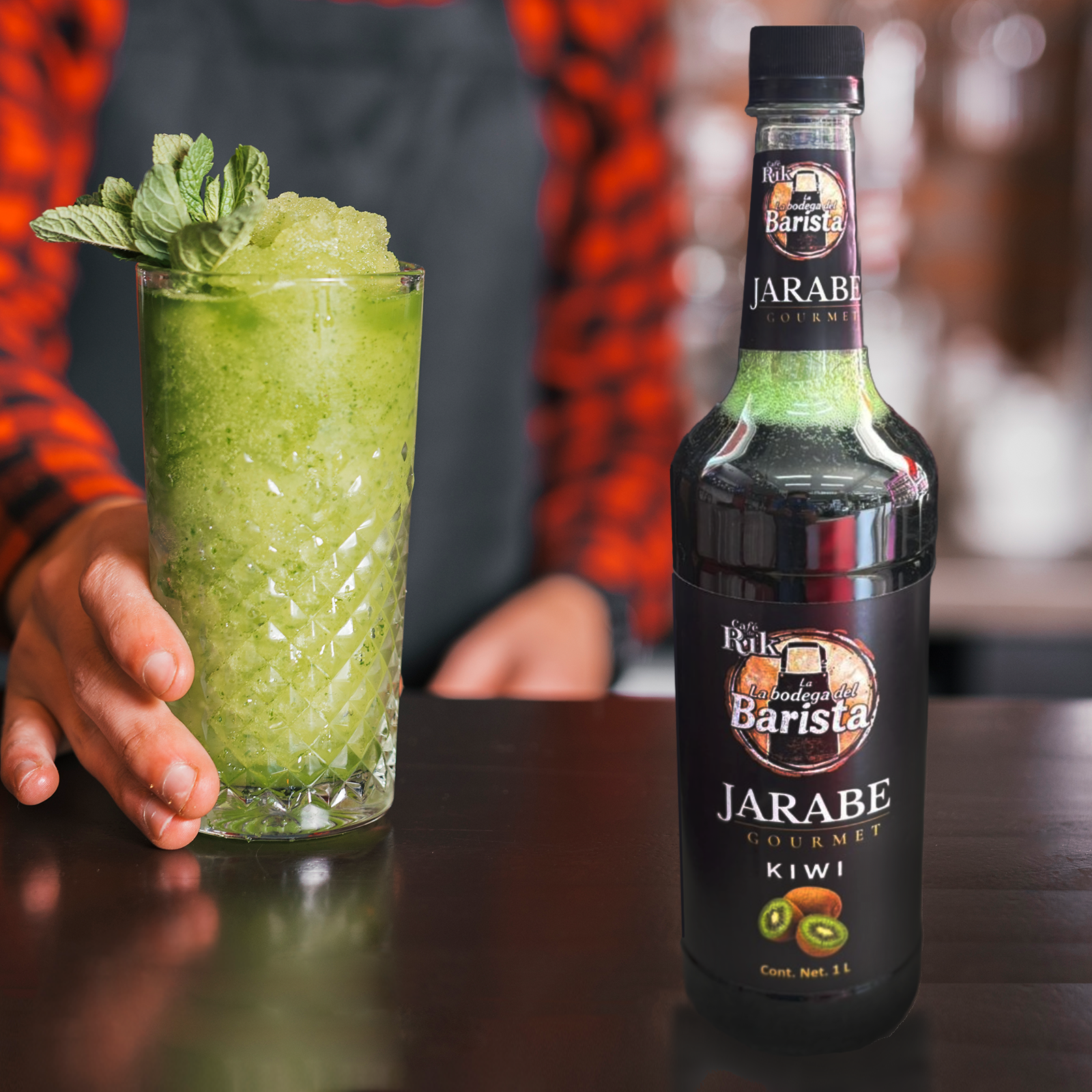 JARABE GOURMET SABOR KIWI