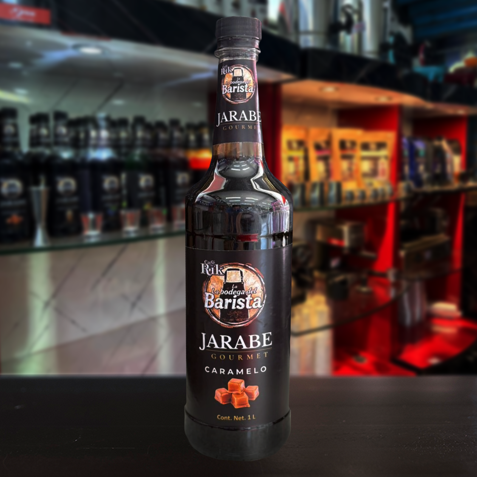 JARABE GOURMET SABOR CARAMELO
