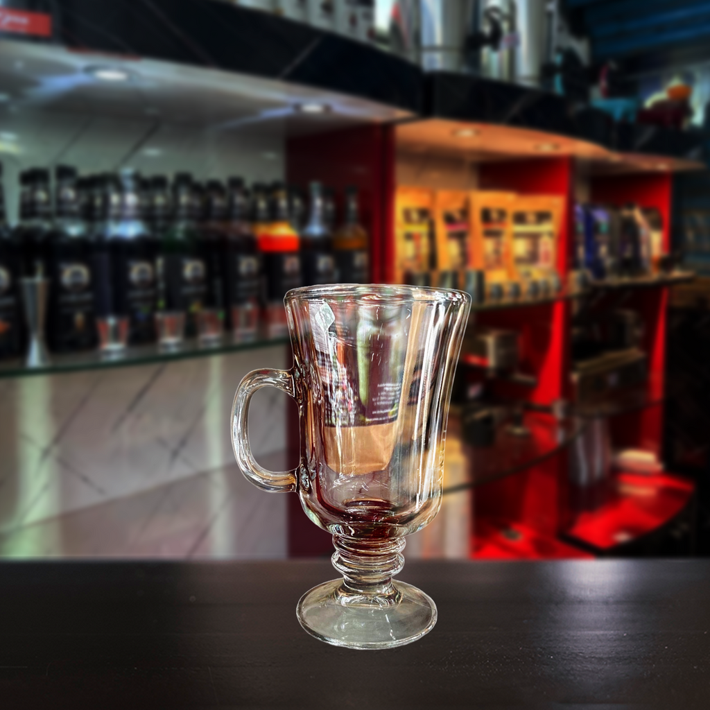TARRO DE CRISTAL IRLANDES PARA CAPUCHINO DE 8 ONZAS