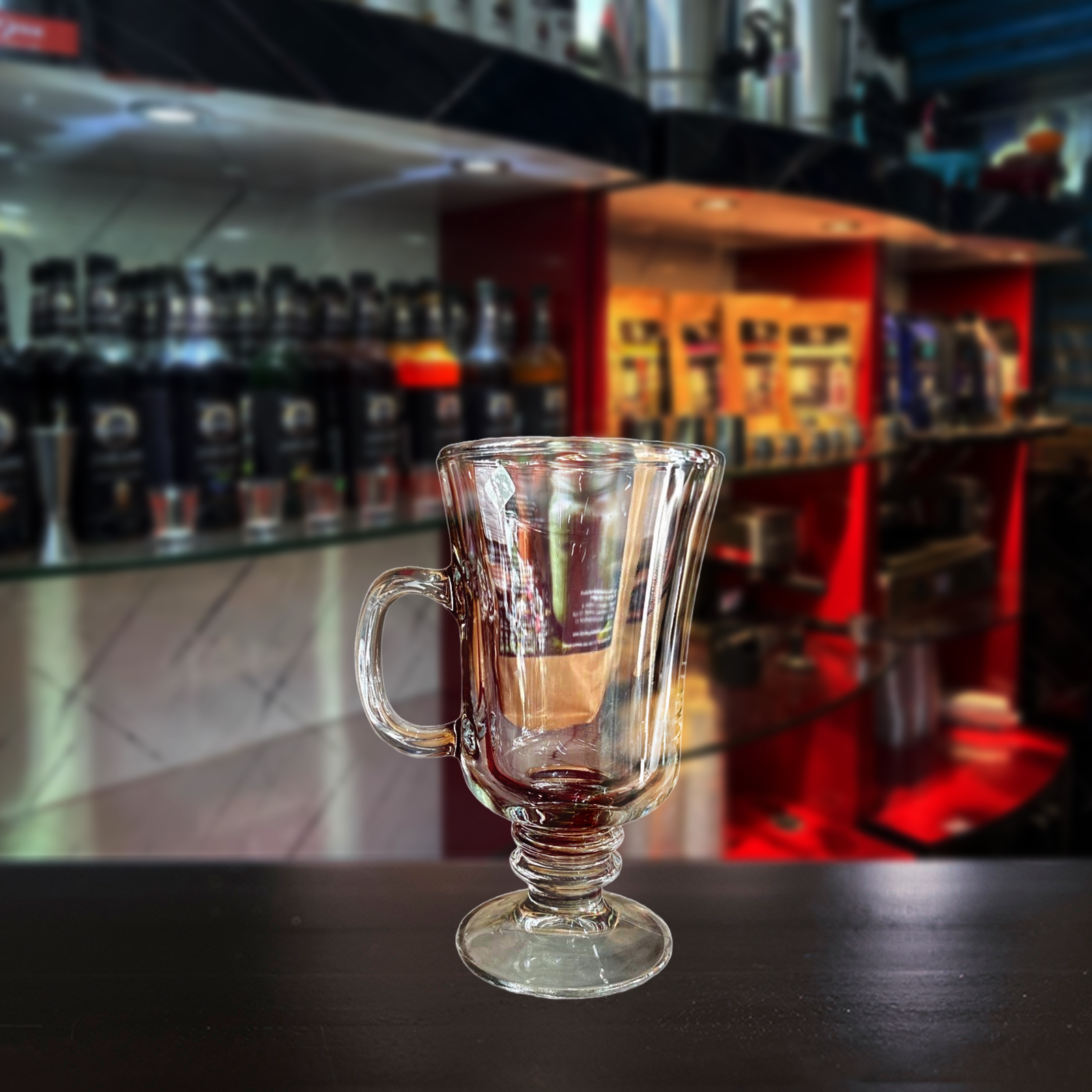TARRO DE CRISTAL IRLANDES PARA CAPUCHINO DE 8 ONZAS